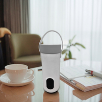 Mug chauffant à piles de 450 ml, charge rapide, tasse à eau chauffante électrique portable pour voiture, bureau, usage quotidien