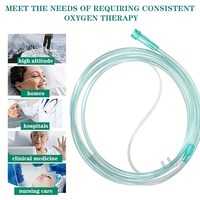 10 pièces/sac, tube à oxygène, canule nasale pour une respiration fluide, emballées individuellement