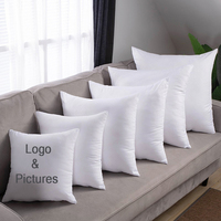 Housse d'oreiller vierge Sublimation image personnalisée peau de pêche Polyester Logo imprimé taie d'oreiller blanc housses de coussin