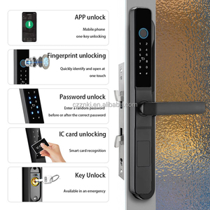Tuya Smart Lock Cat Eye Mot de passe Carte App Télécommande Empreinte digitale Extérieure Smartlock avec télécommande - Product Image 2