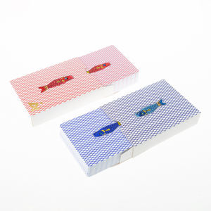 ไพ่โป๊กเกอร์คลับคาสิโนกันน้ำพลาสติกพีวีซีโลโก้ที่กำหนดเอง - Product Image 2