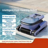 Robot de nettoyage de piscine intelligent, aspirateur sous-marin qui grimpe aux murs, machine de nettoyage du fond de piscine, fabriqué en Chine