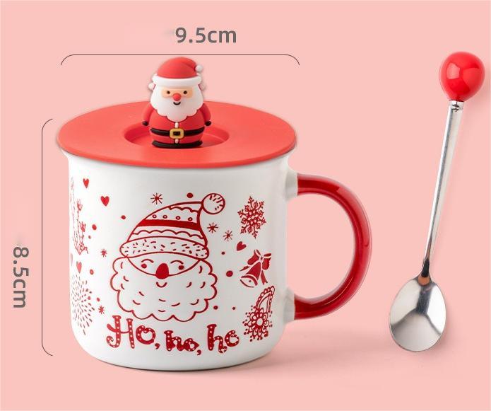 Red with spoon