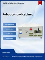 Armoire de commande de robots industriels Compatible avec les bras de robot à trois/quatre axes 220V Garantie 1 an Interface de programmation visuelle riche
