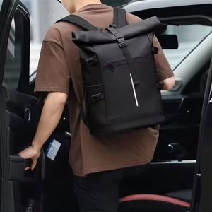 Sac à dos personnalisé à enroulement pour homme, idéal pour le travail, le sport, les voyages, imperméable, style décontracté - Product Image 6