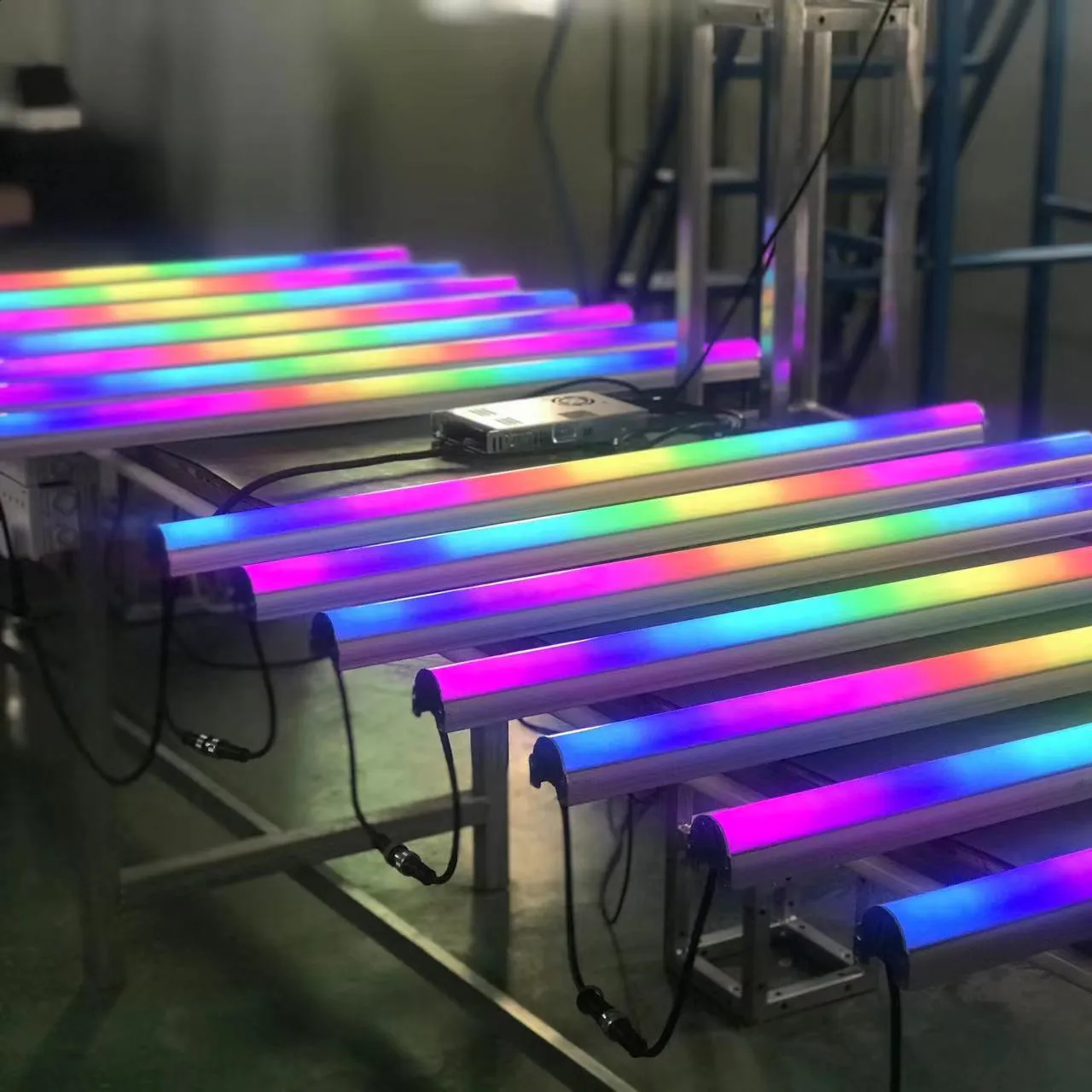 Tubo de luz led RGB para decoración de escenario y pared