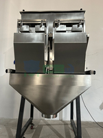 Peseuse linéaire automatique à 2 têtes de grande capacité (24 L) pour amandes, chips et riz