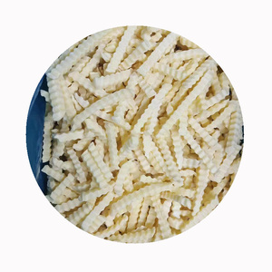 Culture OGM Frites à la vapeur 9x9mm Frites surgelées ondulées, frites et tige d'oignon - Product Image 1