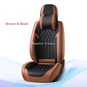 Xiangta 5D luxe en cuir Pu universel Fly 5D stéréo housse de sièges de voiture en cuir Pvc housses de siège imperméables pour voiture - Product Image 2