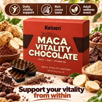 Complément alimentaire au chocolat Maca Vitality avec zinc et vitamine B6 Bien-être quotidien 8 portions 96 g