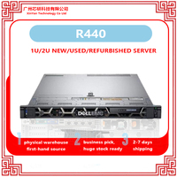 Servidor en Rack 1U Reacondicionado Intel Xeon Gold 5222 3.8GHz 8SFF R440 32GB DDR4 PERC H730P 2*550W Fuente de Alimentación en Stock