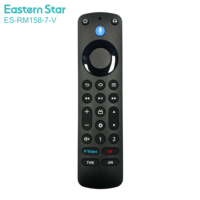 Control Remoto ES-RM158-7-V a Precio de Fábrica para el Nuevo Google Chromecast 4k TV, Decodificador con Google Voice, Smart TV G9N9N, Control por Voz BT IR