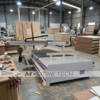 Máquina de grabado CNC de 4 ejes con cabezal oscilante de gran tamaño 2000*4000mm para grabado simultáneo 3D de columnas y estatuas de madera
