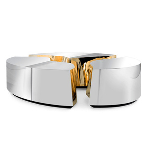 Smart Multifunctional Italian <b>Marble</b> <b>Coffee</b> <b>Table</b> Solid Wood <b>Table</b> Living Room Furniture Luxury <b>Coffee</b> <b>Tables</b> BOCA-CT-03-LAPIAZ - Product Image 5