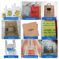Machines d'impression automatique de sacs en plastique, machine d'impression flexo de sacs à 1 à 6 couleurs, machine d'impression de sacs en carton, en PP tissé, en papier kraft