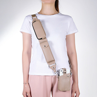 Sangle d'épaule multifonctionnelle avec pochette universelle pour téléphone et étui pour hommes et femmes