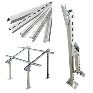 Neues Material Zink & Feuerverzinktes Magnesium <span class=keywords><strong>Solar</strong></span>-Bodenhalterungssystem oder Solarpanel-Bodenmontagesystem-Gestelle - Product Image 2