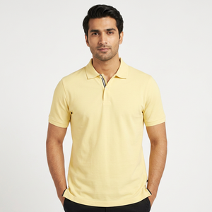 Polo de luxe pour homme de haute qualité 100% coton Polo de golf en tricot de polyester avec logo brodé Polos personnalisés - Product Image 1
