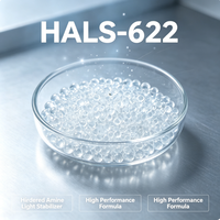 ZHUOTAI Oligoméric HALS-622 (CAS 65447-77-0 Poudre) Pureté 99% Qualité Industrielle Stabilisateur de Lumière Faible Volatilité Anti-Vieillissement