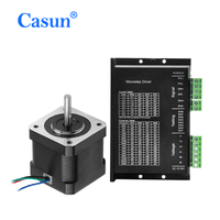 Casun 42X42X34Mm Bipolar DC 24V NEMA17 Motor Stepper untuk 3D Printer XYZ CNC Kit