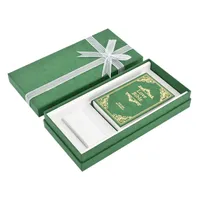 Nouveau design Petit livre biblique en forme de bijoux de mariage Emballage cadeau Boîte à bagues vidéo