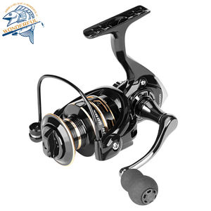 Heetverkopende hoogwaardige 5.2:1 spinhengel ODM OEM metalen handgreep anti-terugslag systeem voor stroom, rivier, meer vissen rechtshandig - Product Image 4