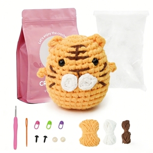 Kit <span class=keywords><strong>de</strong></span> démarrage pour <span class=keywords><strong>crochet</strong></span> et tricot Uncinetto : accessoires, aiguilles, fils, amigurumi, artisanat DIY pour débutants, adultes et enfants - Product Image 3