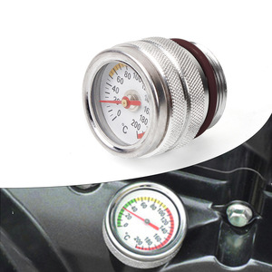เกจวัดอุณหภูมิน้ำมันเครื่องมอเตอร์ไซค์ M30x1.5 สแตนเลส สำหรับ Kawasaki 650 1987-1998 Street Bike ตำแหน่งด้านบน - Product Image 1