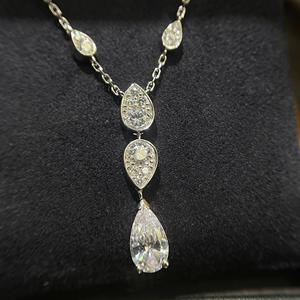 Chaîne de pull universelle en argent sterling S925, réglable, à tirer, motif queue de renard, simple, tendance et polyvalente - Product Image 2