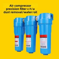 CTA Druckluftfilter Luftkompressor Dreistufiger Öl-Wasser-Abscheider Automatischer Ablass Gas-Pumpe Kältetrockner Filter
