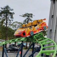 Manège de parc d'attractions personnalisable, super roller coaster rotatif, haute qualité, pour usage familial et commercial en extérieur, adapté à tous les âges, grande capacité