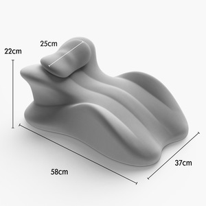 Ergonomic Sleeping Pillow 58cm x 37cm x 22cm Multi Position Support For Couples Sleep Comfort - Product Image 1