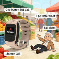 Reloj Inteligente 4G con GPS y Monitoreo de Salud (Frecuencia Cardíaca/Temperatura), Resistente al Agua IP67