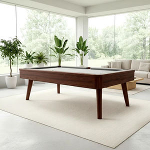 Tables de <span class=keywords><strong>billard</strong></span> de luxe de style rustique avec plateau de tennis, tailles 9ft, 8ft, 7ft, en bois massif et ardoise naturelle noire, idéales pour les villas - Product Image 6