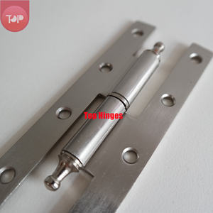 Charnières en acier S11025 à tête carrée et petite couronne pour portes et intérieurs de salle de bain, 4 trous, grande pointe sphérique, installation facile - Product Image 3