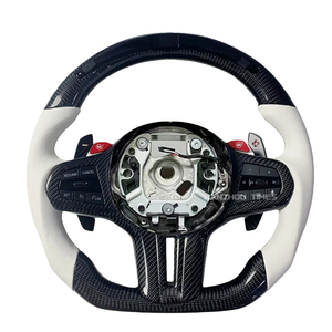 G X3 X4 X5 X6 X7 M2 M3 M4 M5 Volant en fibre de <span class=keywords><strong>carbone</strong></span> utilisé pour BMW G01 G02 G05 G06 G07 G29 G26 G08 G70 G87 G80 G82 G83 G90 - Product Image 2