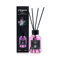 Diffuseur de Parfum à Bâtonnets Floraux 110ml de Bonne Qualité pour Salle de Bain et Hôtel