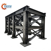 Pièces de soudage sur mesure OEM en acier au carbone/acier inoxydable, tôles épaisses moyennes et lourdes, fabrication de tôlerie, cadre de soudage robotisé