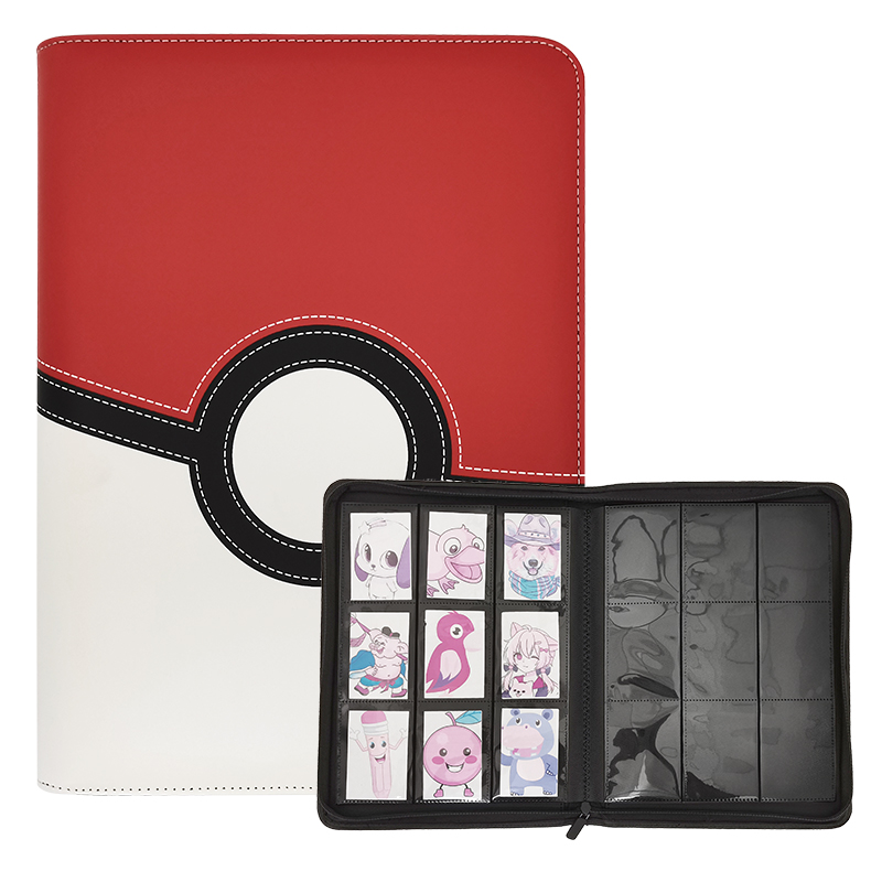 Premium 9-Pocket Custom Trading Card Binder by Modernqiu Premium 9-Pocket Custom Trading Card Binder by Modernqiu