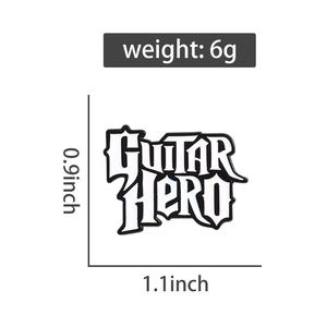 Großhandel Serie Design Benutzer definierte Metall Hut Pin Kleidung Revers Nette Cartoon Anime Brief Logo Gold Metall Hart Emaille Anstecknadel - Product Image 5