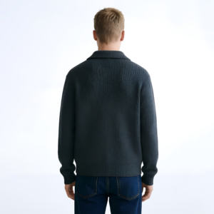 Suéter de Punto Personalizado para Hombre, de Invierno, Transpirable, Mezcla de Lana/Cachemira, con Logotipo Bordado, Grosor Estándar, Estilo Casual - Product Image 3