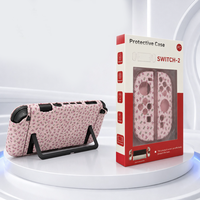 Coque en TPU mat pour manette Nintendo Switch 2, motif dessin animé, coque fendue anti-décoloration, finition givrée, accessoires de jeu