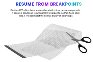 Có thể gập lại tùy chỉnh dính mềm thông minh phim pha lê trong suốt <span class=keywords><strong>LED</strong></span> hiển thị linh hoạt <span class=keywords><strong>LED</strong></span> bảng điều chỉnh màn hình phim dính <span class=keywords><strong>LED</strong></span> phim - Product Image 4