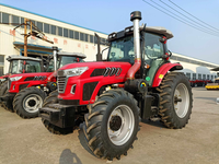 Tracteur agricole LTX2004 à transmission par engrenages, 200 CV, diesel, 4 roues motrices, avec des caractéristiques écologiques