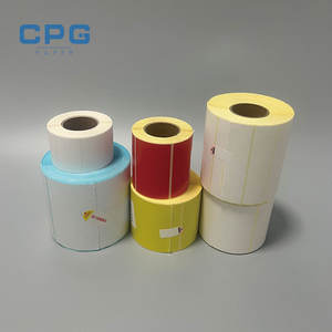 Oil Resistant Strong Core Three Proof Thermal <b>Label</b> Sticker 60x30mm 2x1 inch <b>Address</b> <b>Label</b> Ecommerce Packaging <b>Label</b> - Product Image 1