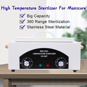 مسمار الفن صالون مانيكير معقم أدوات مربع ارتفاع درجة الحرارة المحمولة الجمال مسمار تعقيم مجلس الوزراء - Product Image 6