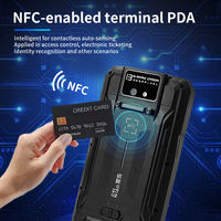 SHUNQI PDA Resistente con Batería Extraíble de 5100 mAh, Terminal de Datos Industrial Android de 5 Pulgadas con Escáner de Códigos de Barras 1D y 2D, 4G y WiFi
