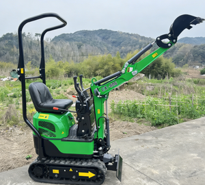 2026 创鑫 0.6 吨小型挖掘机 CX-006B CE 认证 EURO5 发动机橡胶履带式小型挖掘机，用于花园草坪护理 - Product Image 4