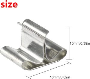 Base de mèche à profil bas, facile à utiliser, Base métallique pour la fabrication de bougies - Product Image 2