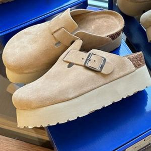 2026 New Summer Custom Wholesale Flat Shoes High Quality Breathable and Comfortable Slippers <b>Outdoor</b> Platform Walking Shoes - Product Image 4